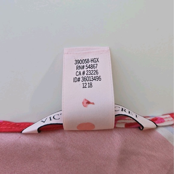 Victoria's Secret Red Satin Love Camisole Top Size XL Valentine's Day Lingerie - Picture 7 of 9